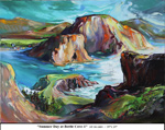 Summer Day at Bottle Cove-1, Oil on Canvas